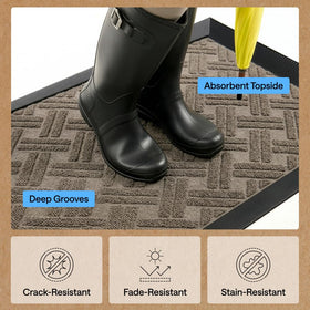 GORILLA GRIP WeatherMAX top offers stain and fade resistance for long-lasting appeal.