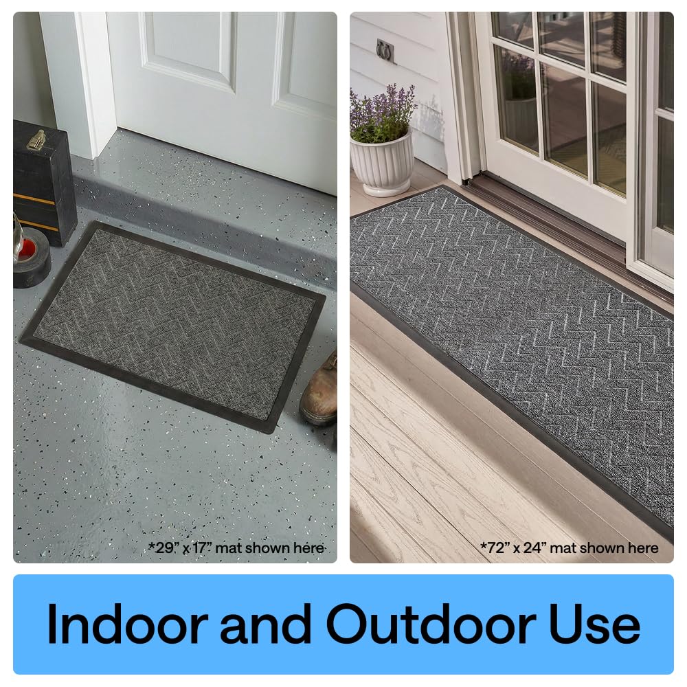 Gorilla Grip WeatherMAX doormat suitable for indoor and outdoor use