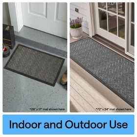 Gorilla Grip WeatherMAX doormat suitable for indoor and outdoor use