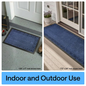US-designed natural rubber mat built with sustainability in mind.