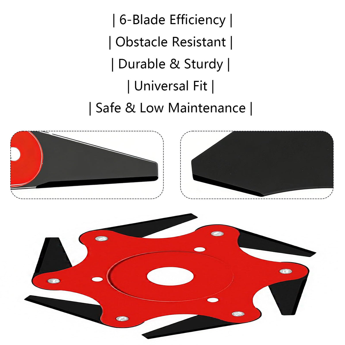 GOROBU 65Mn steel construction ensures durable cutting performance.