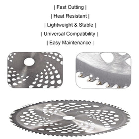 GOROBU 9-inch 36T carbon steel blade for grass and weeds