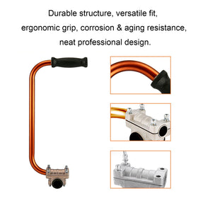 GOROBU bracket clamp shows secure mounting for quick setup