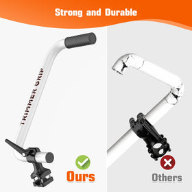 GOSDENG lightweight aluminum handle for durable lawn care.
