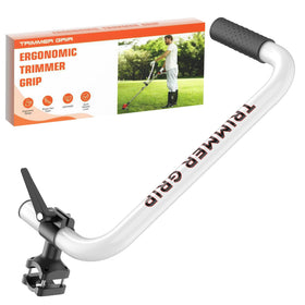 GOSDENG ergonomic weed eater handle for upright trimming and reduced back strain.