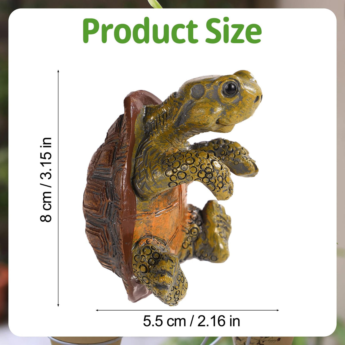 Gosknor tortoise edge grip pot hanger secures decor on pots.