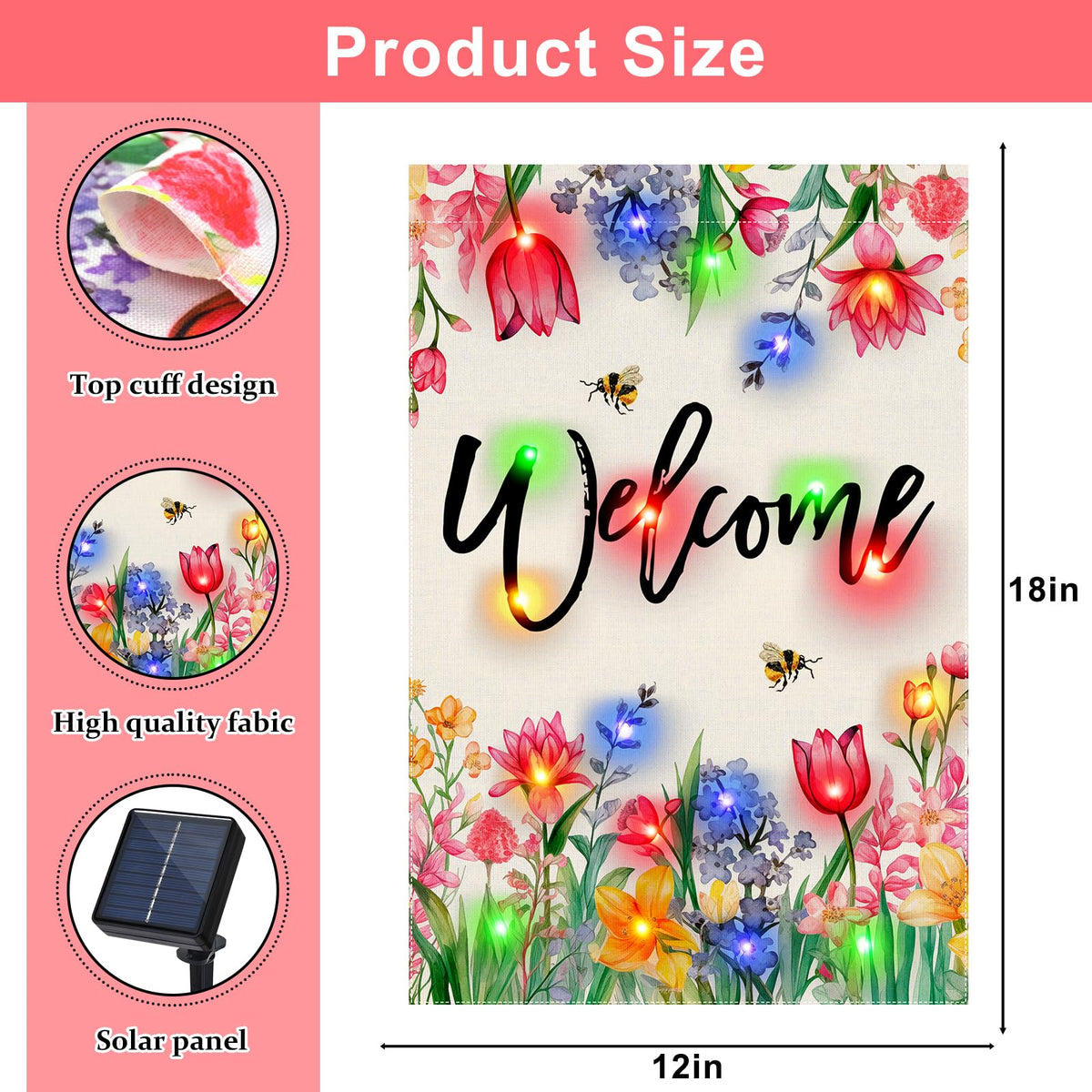 Gosuoa double-sided flag fabric resists fading for long outdoor use
