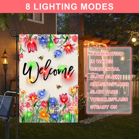 Gosuoa flag brightens gardens, patios, and porches with spring style