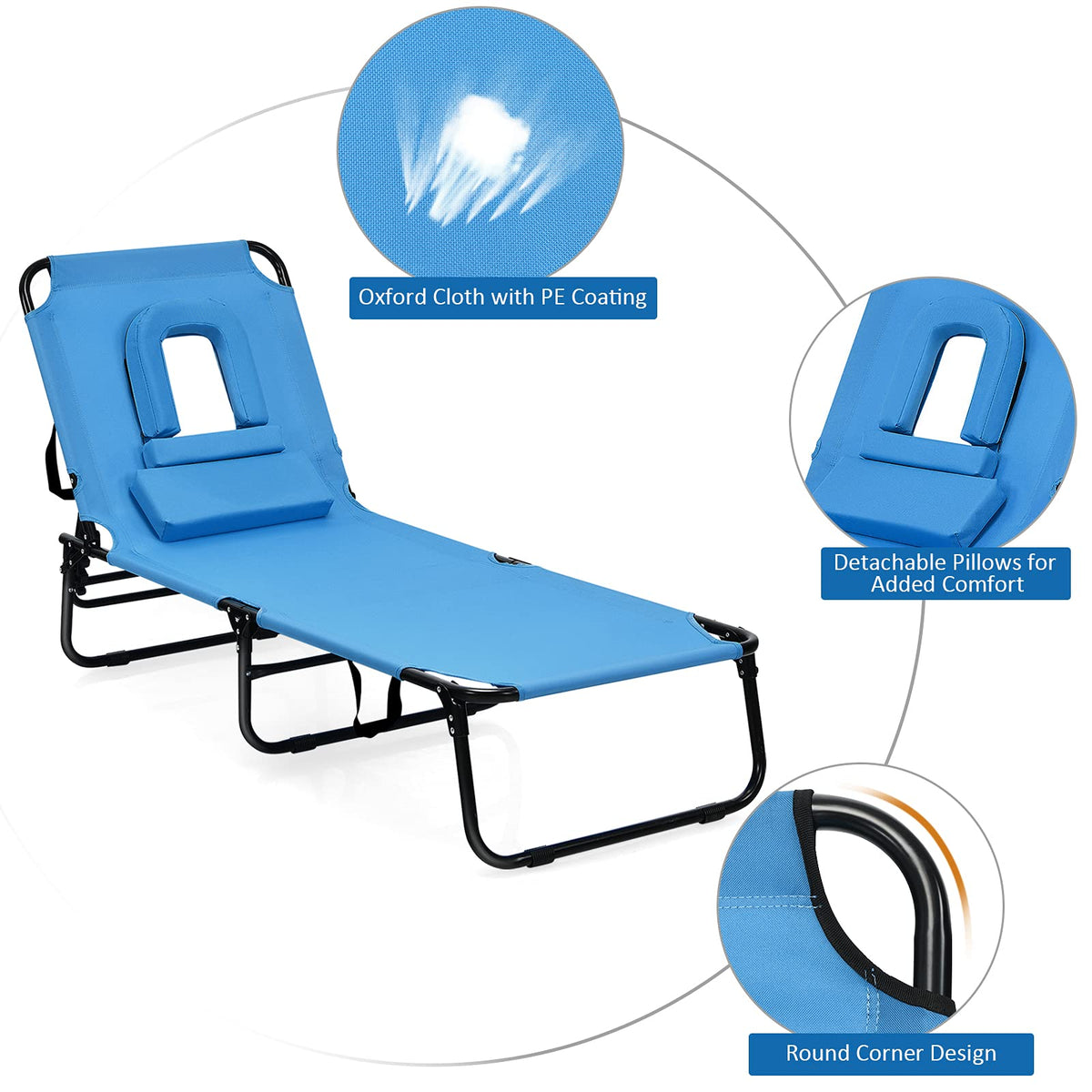 Gotoplay tri-fold design enables quick storage and portability