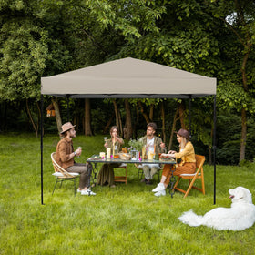 GOTRUTH waterproof 300D polyester canopy top prevents leaks in rain.