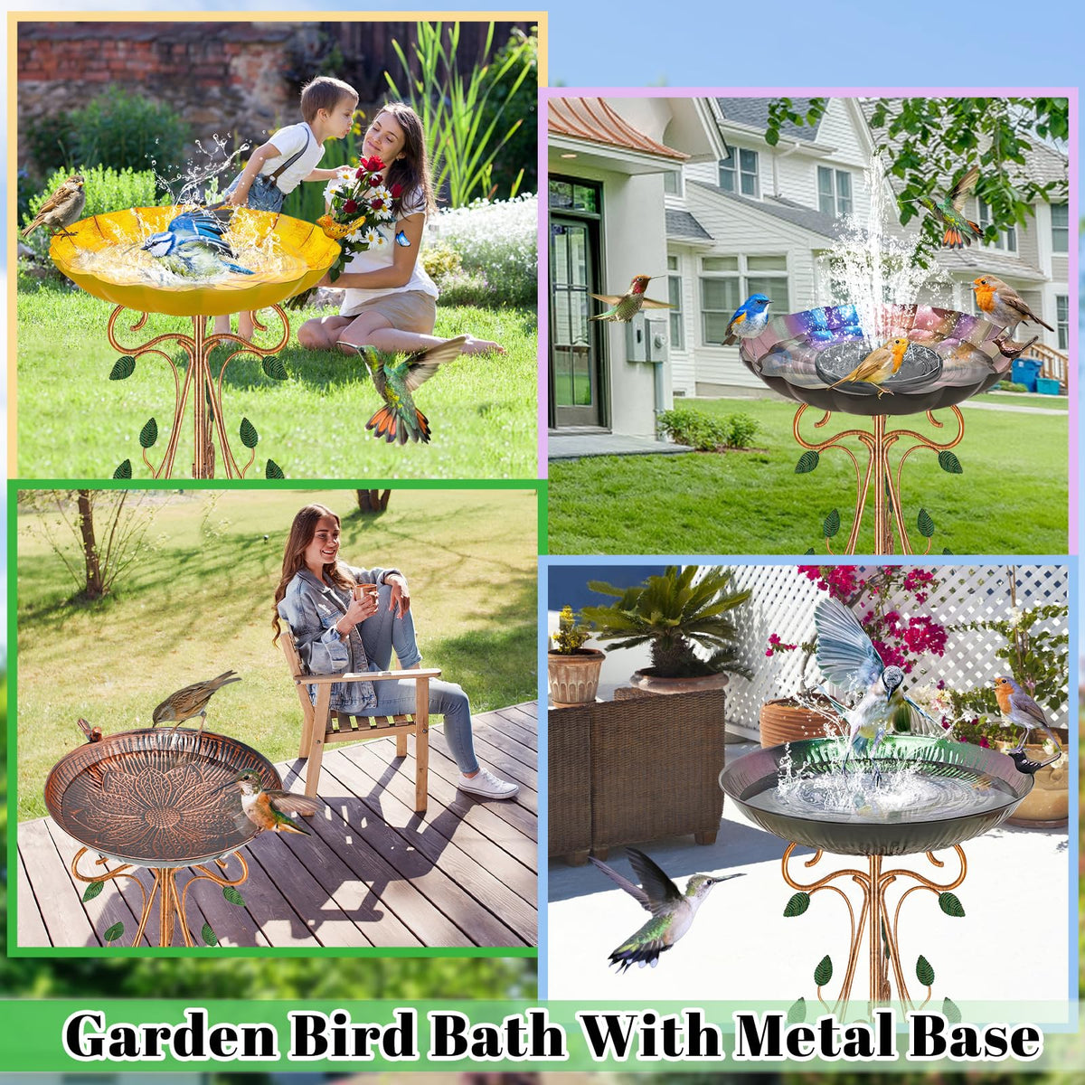 Gouisalin backyard bird attract invites visiting songbirds to your yard