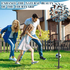 Gouisalin sturdy five-prong base stake keeps stability in wind.