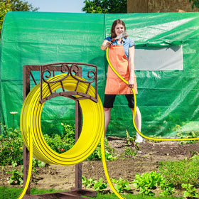 Gouisalin 150ft capacity ensures space for long hoses without kinks