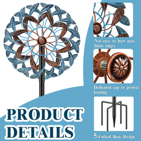 Gouisalin rust-proof blades withstand weather for long-lasting display.
