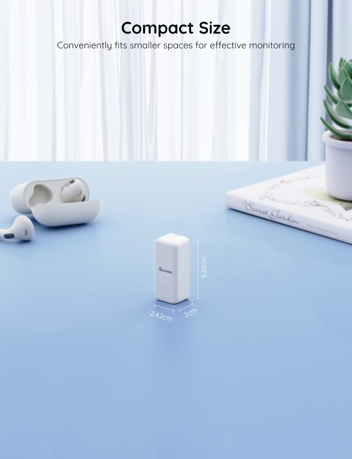 Govee H5100 hub connection enabling Wi Fi gateway pairing for remote monitoring.