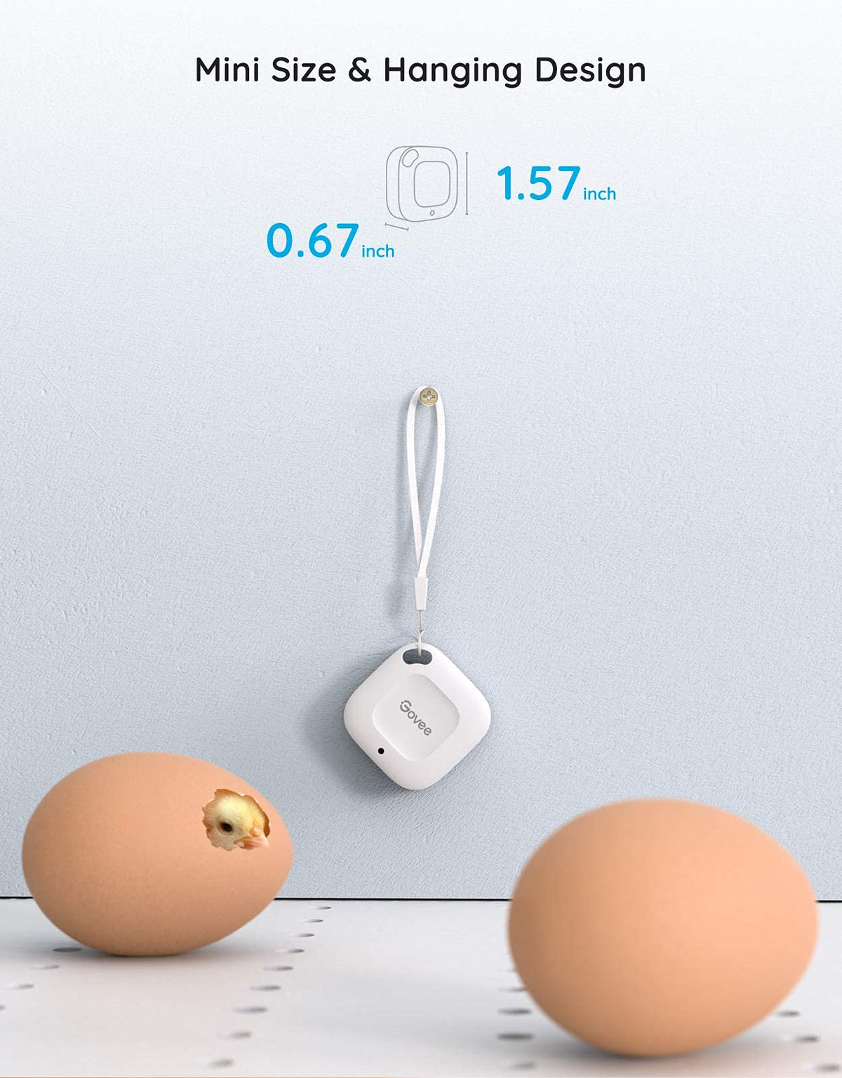 Govee hygrometer thermometer app control for remote monitoring.