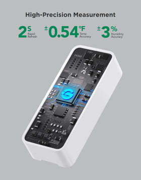 GoveeLife app notifications screen showing real-time alerts for temperature and humidity.