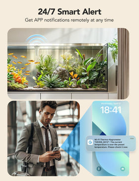 GoveeLife P1 works with wallsocket integration for automated heating.