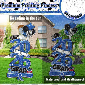 Indoor or outdoor use on lawns, entrances, or venues.