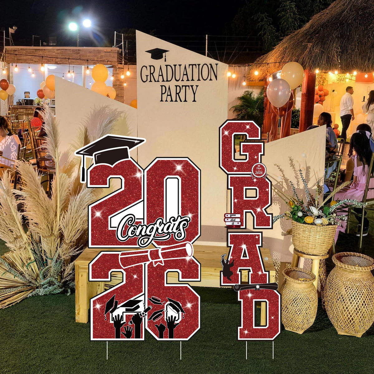 Govpy sturdy yard sign stakes ensure stable display in wind and weather.