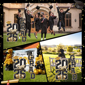 Govpy weatherproof grad sign stays vibrant through sun and rain.