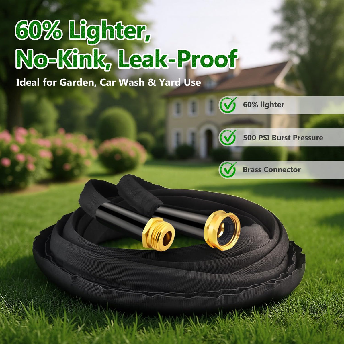 GOXAWEE aluminum-plated copper connectors provide stable, leak-resistant connections.