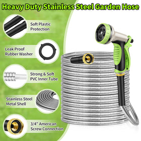GOXAWEE 10-function nozzle enables versatile watering and cleaning