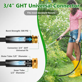 GOXAWEE outdoor watering setup ideal for lawn and patio tasks.