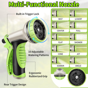 GOXAWEE puncture and tear-proof hose endures sharp objects and rough surfaces.