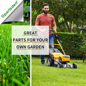 Durable construction resists wear during routine lawn maintenance.