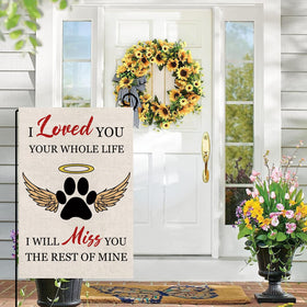 GPGHE durable flag suits outdoor use, enhancing curb appeal and welcome messages
