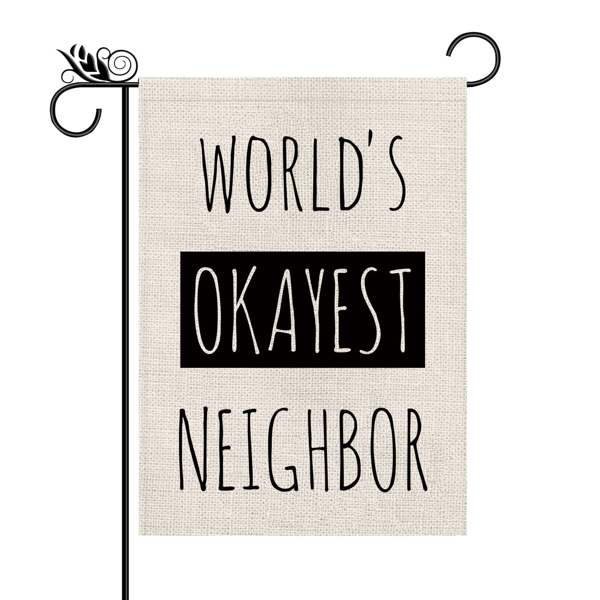 GPGHE Funny Garden Flag double sided for vibrant outdoor decor