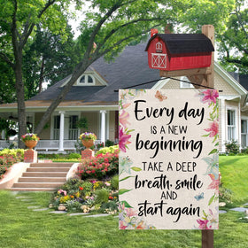 GPGHE Home decor flag for porch and entryways.
