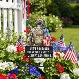 GPGHE patriotic yard decor makes a thoughtful housewarming or Memorial Day gift