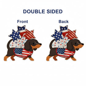 GPGHE stars-and-stripes yard decor brightens lawns with durable weather-ready design
