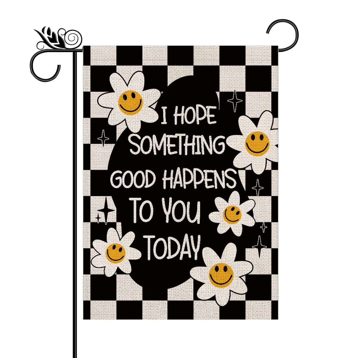 GPGHE Summer Garden Flag with daisy design for outdoor charm.