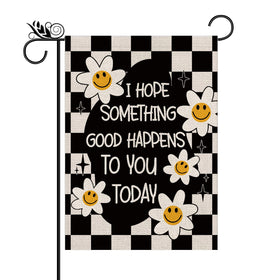 GPGHE Summer Garden Flag with daisy design for outdoor charm.