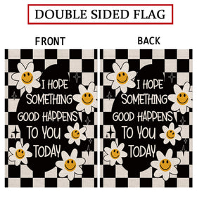 GPGHE garden flag double-sided print for visibility from both sides.