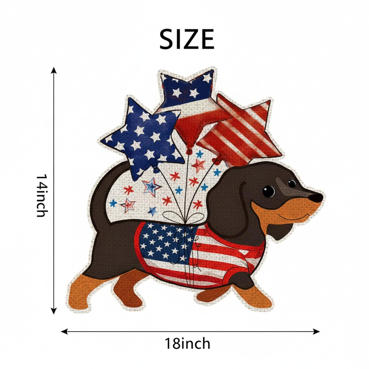 GPGHE two-sided patriotic flag offers vivid images and clear text from any angle