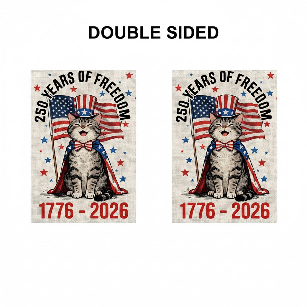 GPGHE flag shows bright stripes on both sides, ideal for yard or porch.