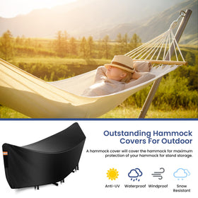 GRABADO Hammock Cover includes free storage bag for tidy storage