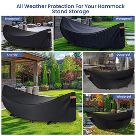 GRABADO Hammock Cover universal fit for 11-12ft stands