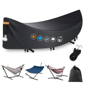 GRABADO Hammock Cover front view shows rugged waterproof protection for outdoor rests