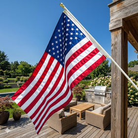 Grace Alley American Flag fade-resistant color stays vivid in sun