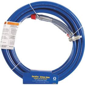 Graco 1/4 inch hose end connector enabling quick sprayer connections.