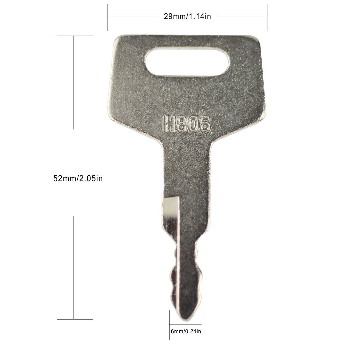 Gradora six-pack ignition keys help reduce downtime on-site.