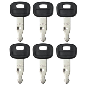 Gradora 6-pack 459A keys for Kubota equipment maintenance