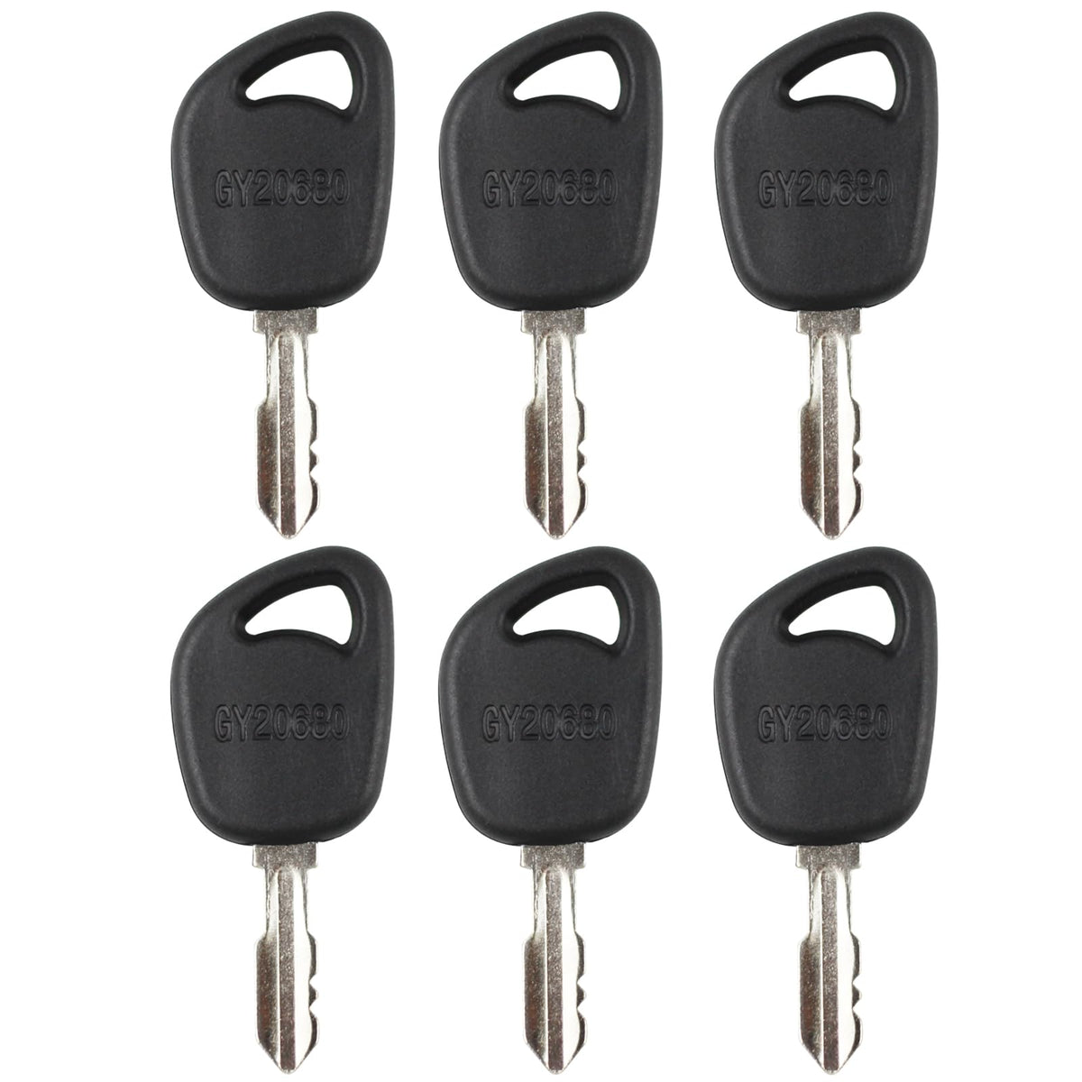 Gradora GY20680 ignition key for John Deere tractor, easy spare replacement