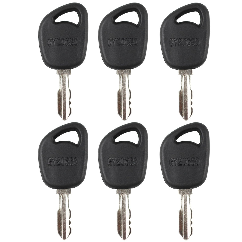 Gradora GY20680 ignition key for John Deere tractor, easy spare replacement