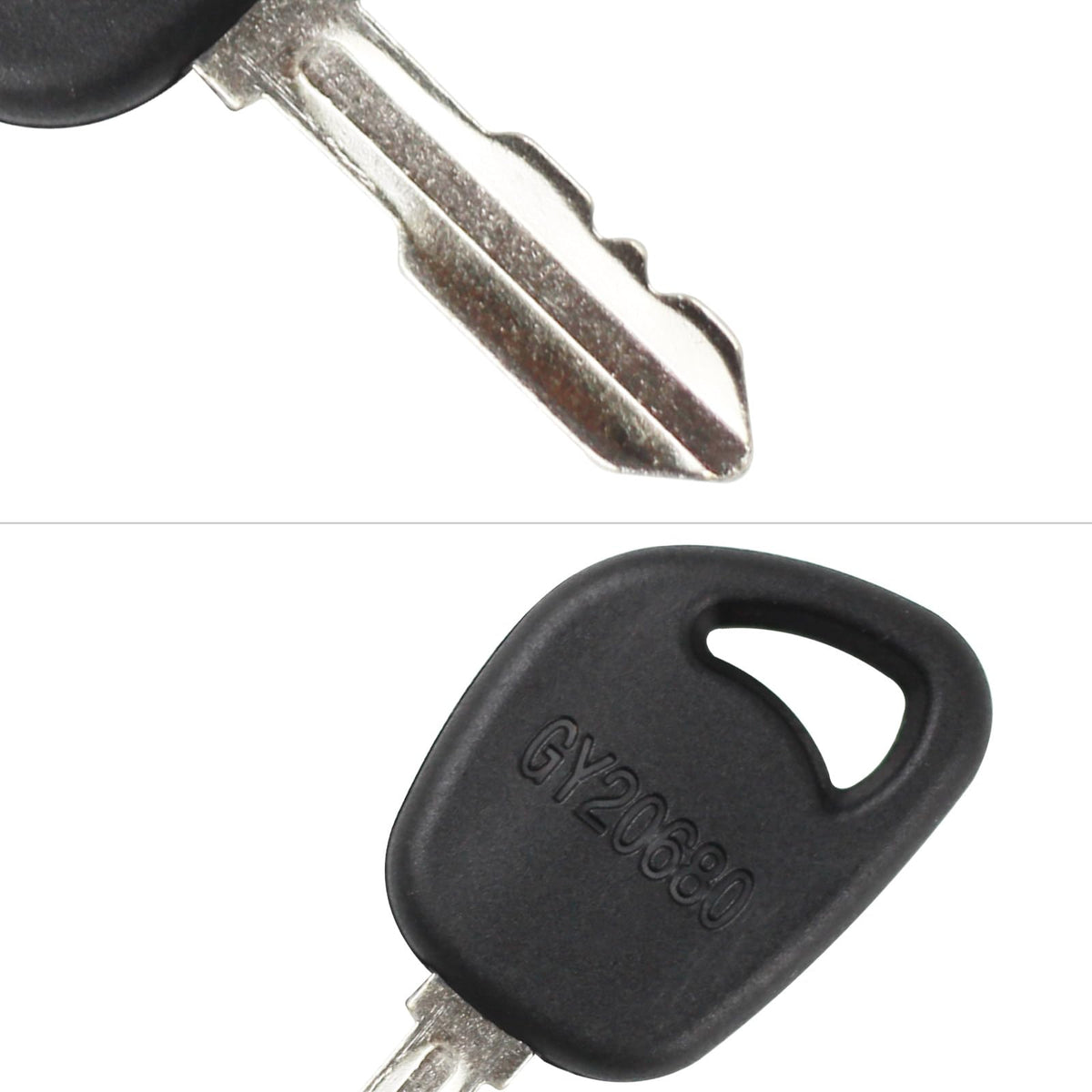 GY20680 ignition key compatible with Toro mowers, fast field swap